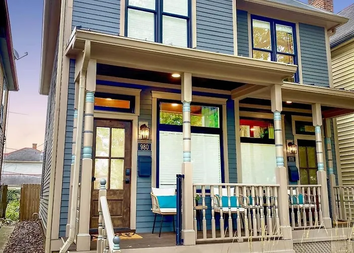The Haven “jade” Townhome In Columbus, Ohio Holiday home